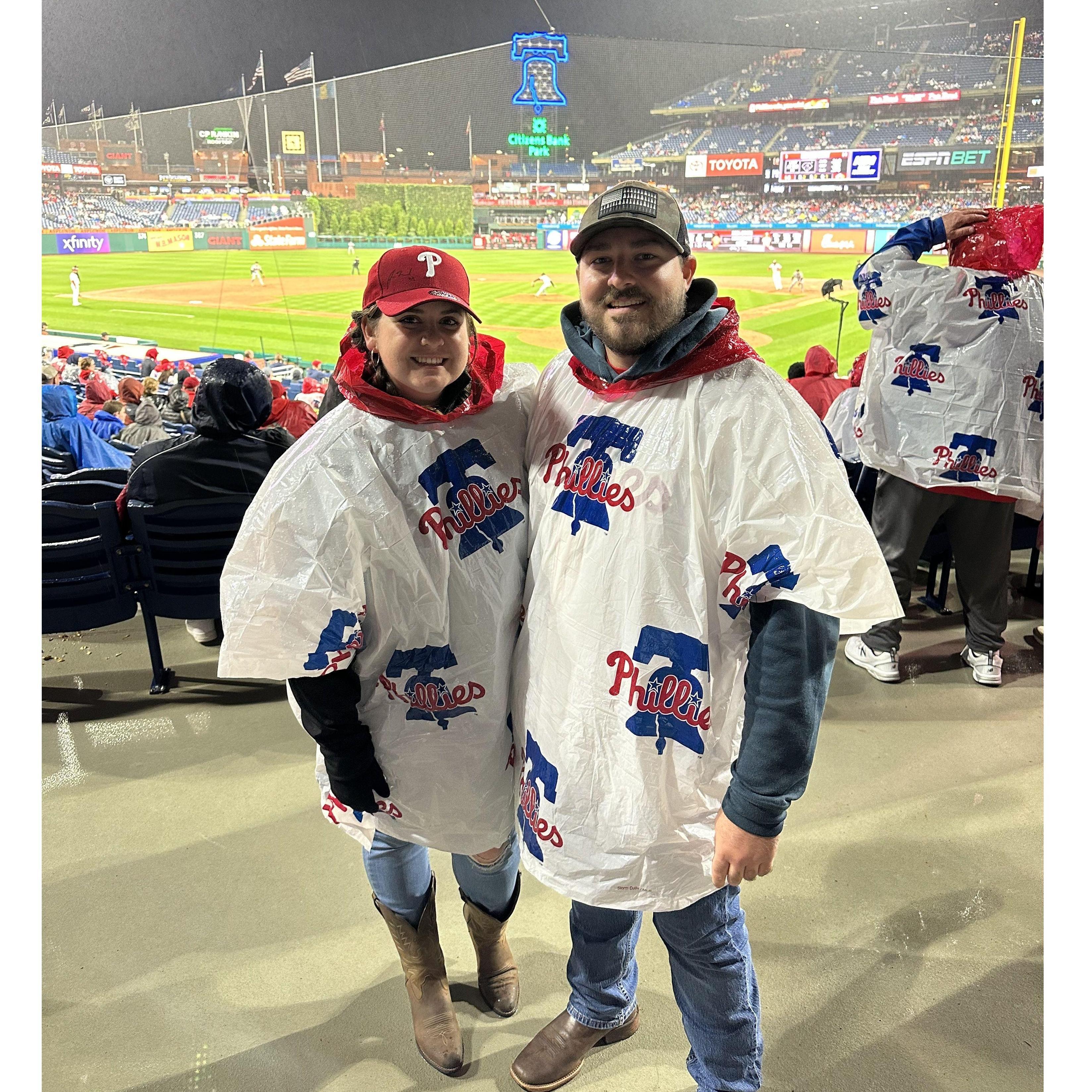 One of MANY Phillies games together