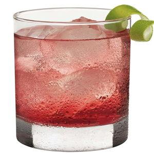 Libbey 917CD Heavy Base Rocks Glasses Set of 12, Rocks Glass Cups with Simple Lines, Elegant Old Fashioned Glass Set for Whiskey, Cocktails and More