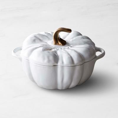 Staub Enameled Cast Iron Pumpkin Cocotte