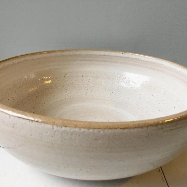 Medium Raw Edge Serving Bowl