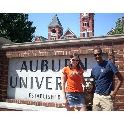 Prateek's first Auburn game 2008
