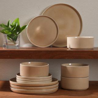 Solana Coast 12-Piece Dinnerware Set, Service for 4