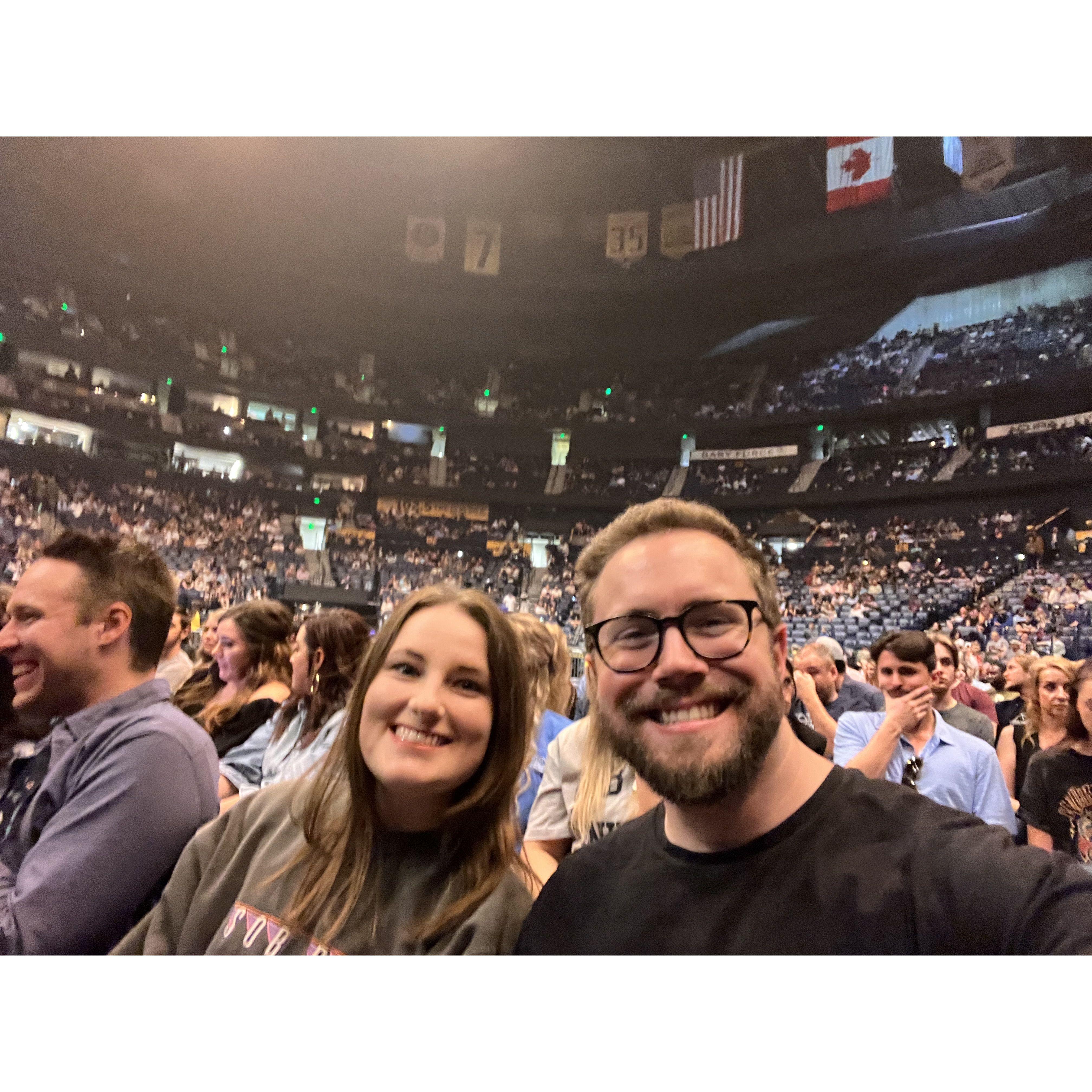 We love going to concerts! This is our second John Mayer concert together and we have plans for PLENTY more