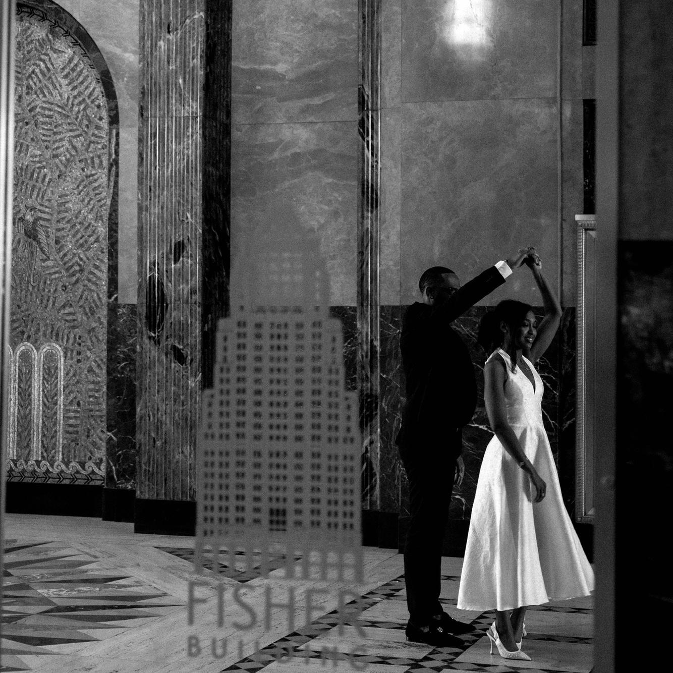 7/2025- Engagements Photos at The Fisher Building