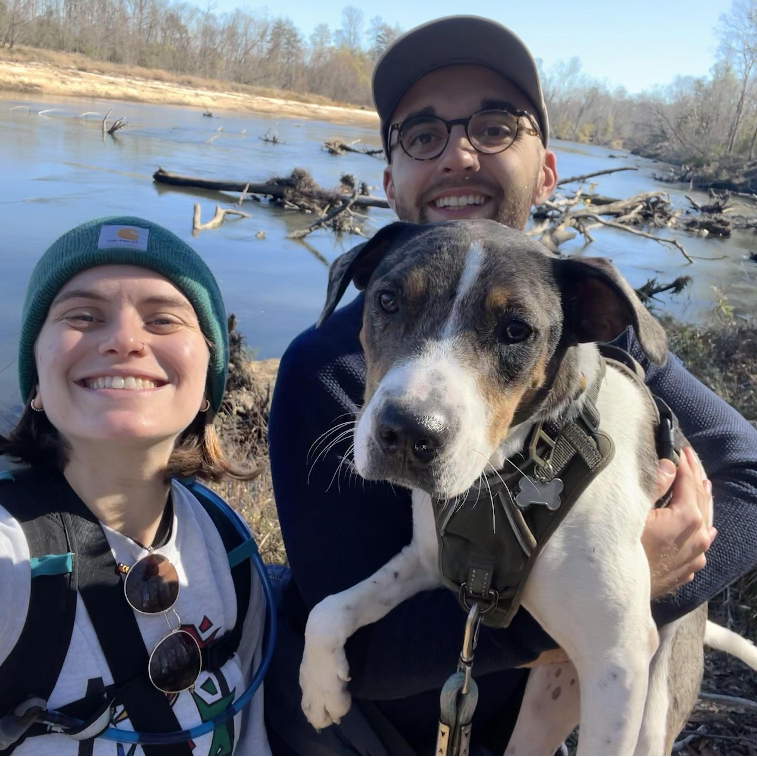Our first hiking trip with Hugo, around his 1st birthday.