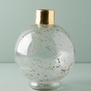 Gilded Round Vase