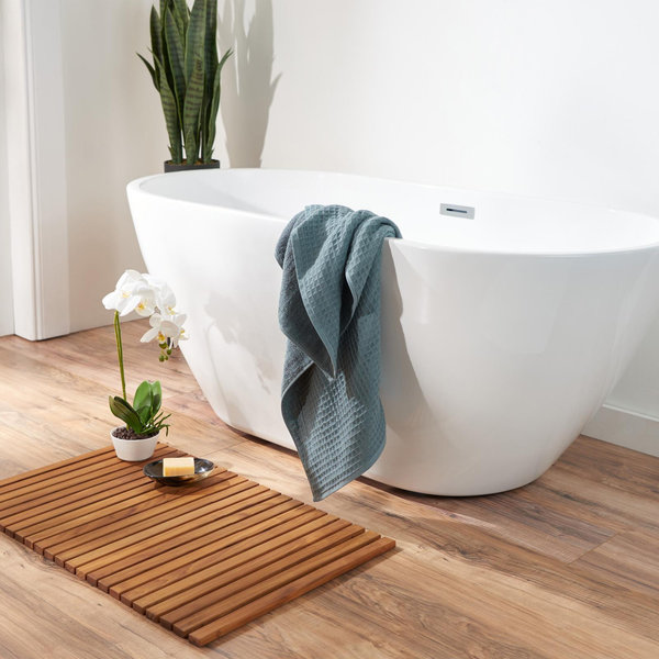 Uchino Waffle Twist Bath Towel - Thumbnail 5