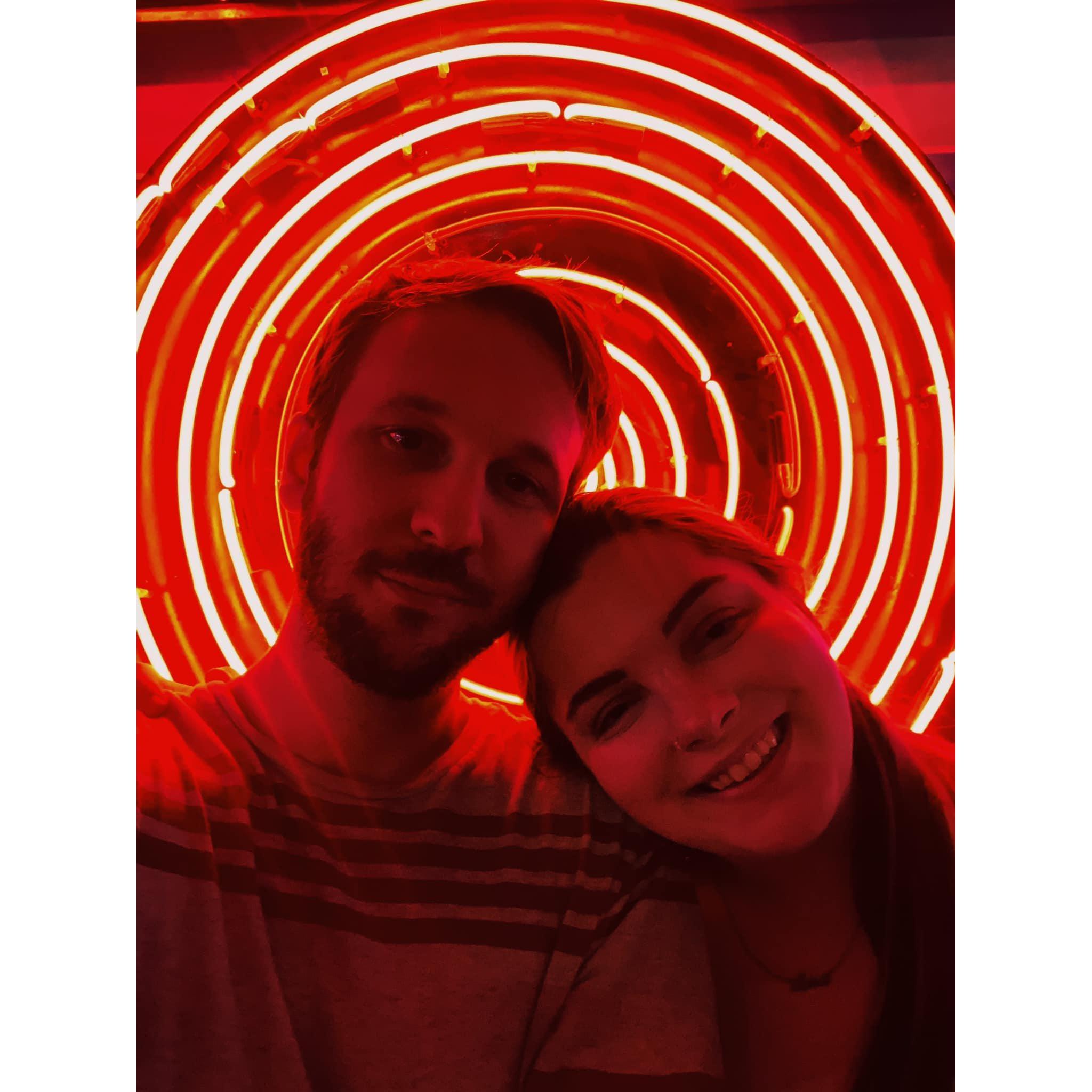 Date night @ the Neon Museum