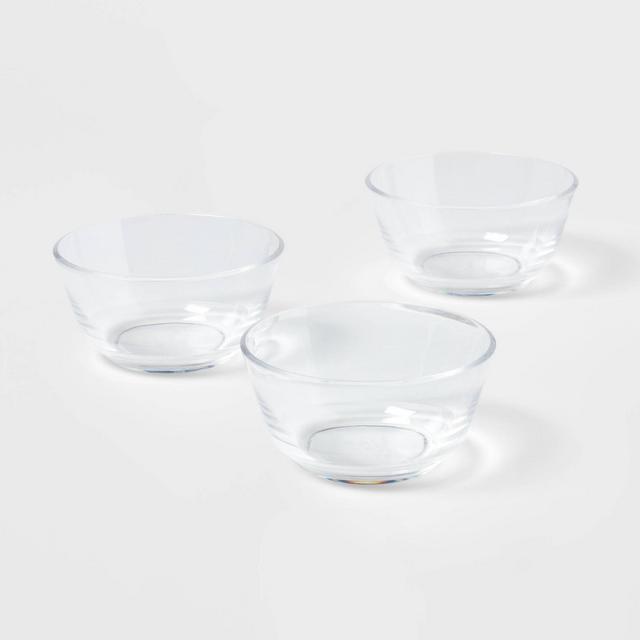 8oz 3pk Plastic Mini Bowls - Room Essentials™