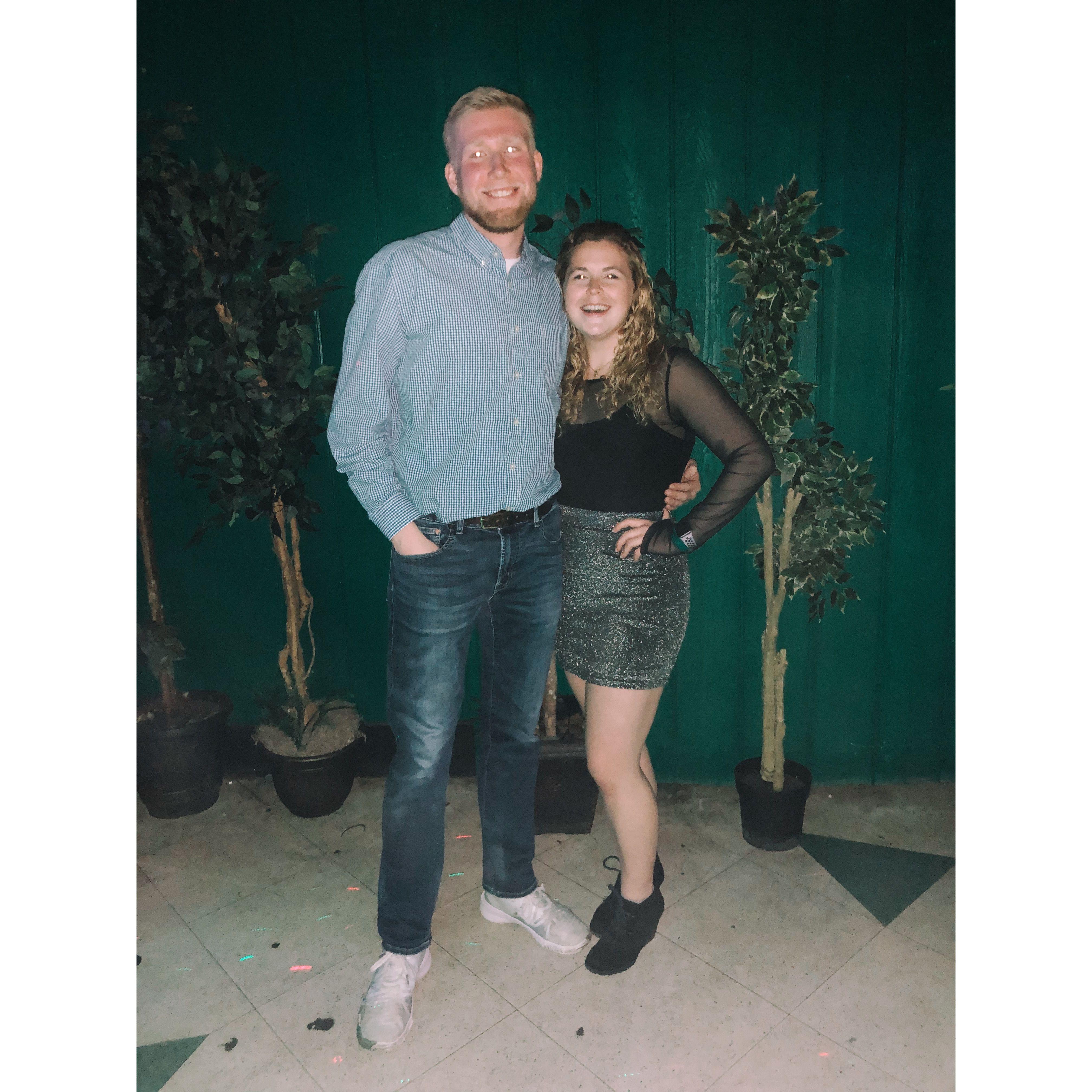 Back in 2019 when we first started dating!