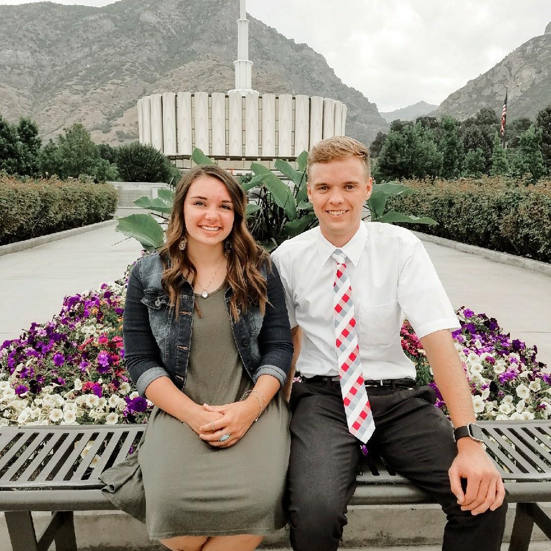 This picture was taken just before Britton left to the Provo MTC for his mission!