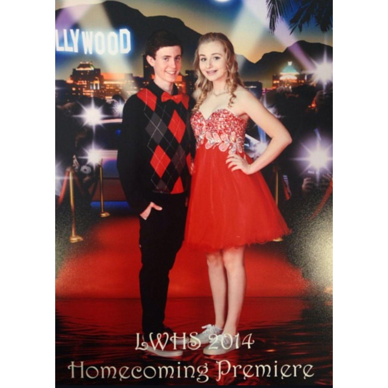 Our first high school dance (2014)