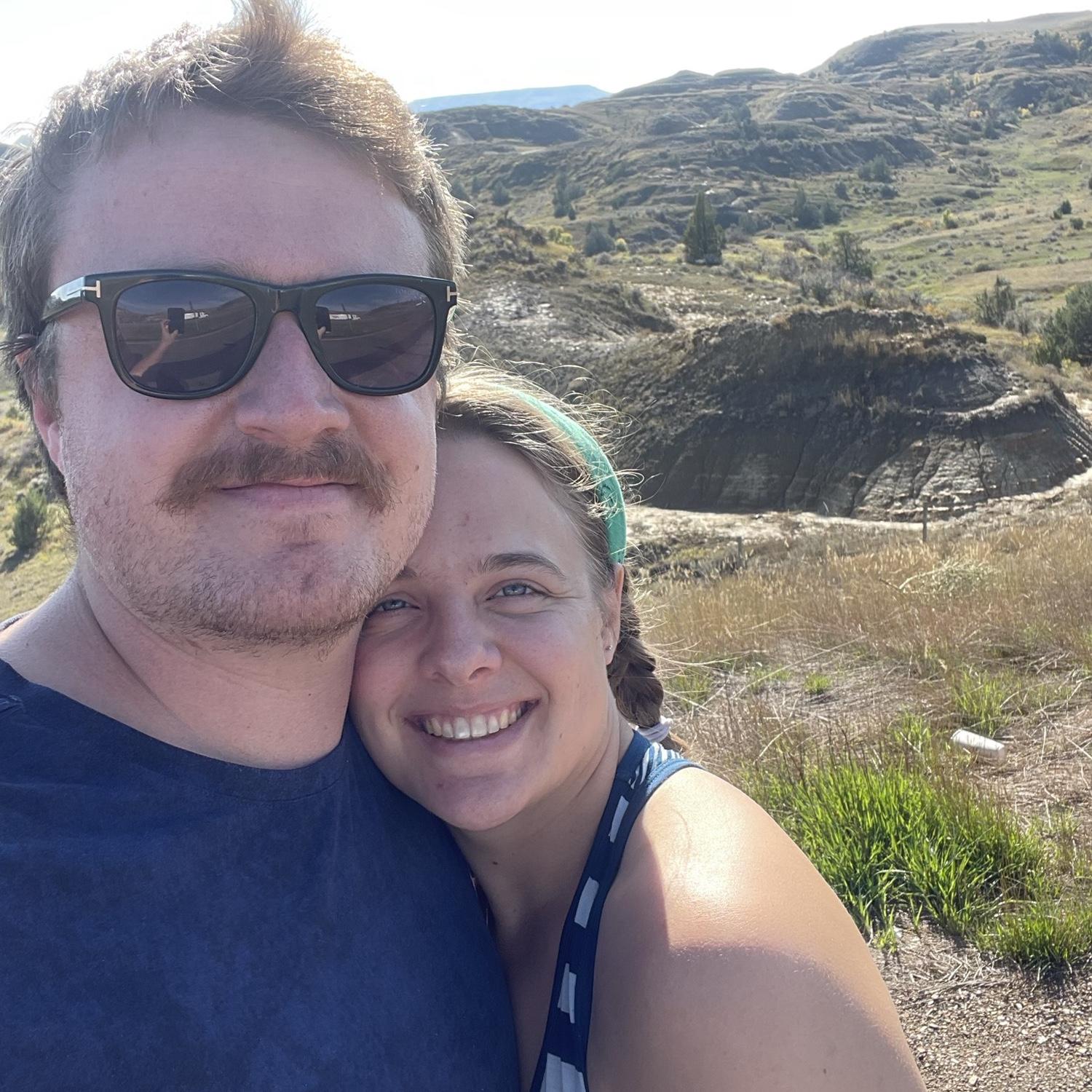 The two turned out to be big fans of Theodore Roosevelt National Park in North Dakota: September 2023.