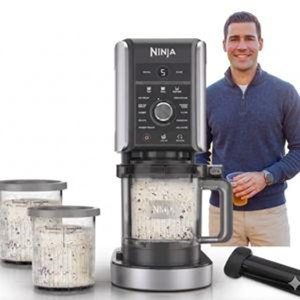 Ninja Creami Deluxe Ice-Cream Maker Bundle