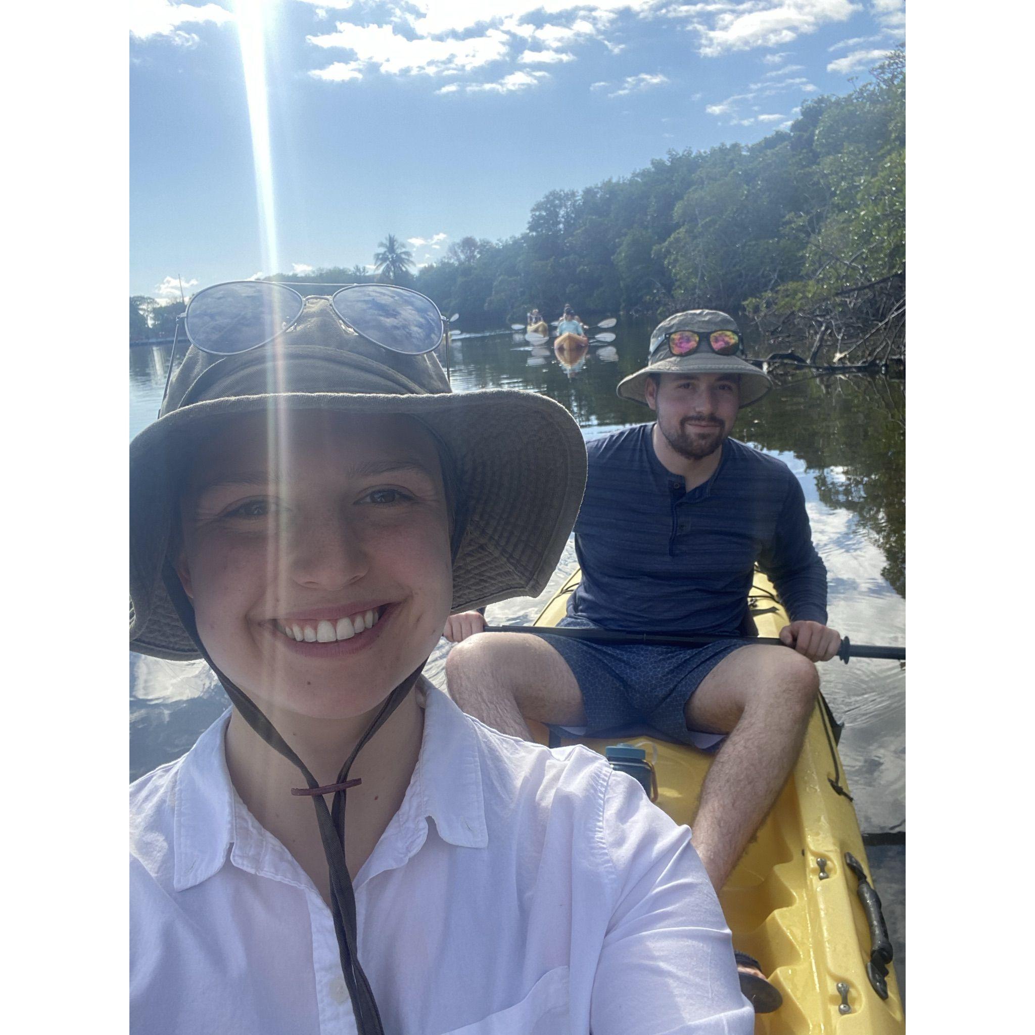 Mangrove tour at Biscayne National Park.