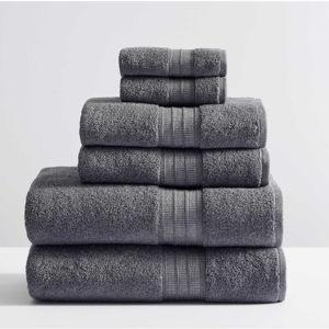 Hydrocotton Organic Towel Bundle (Heathered Charcoal)