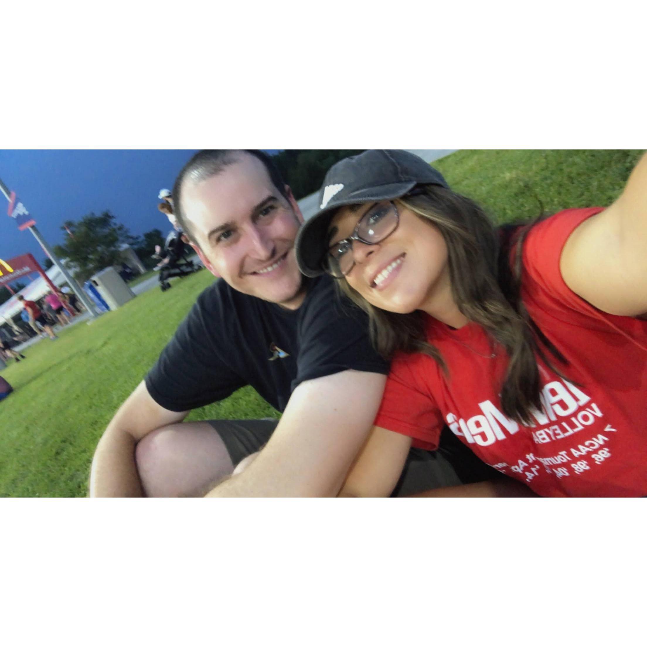 Where: Werner Park, Nebraska 
When: July 24, 2021
Why: Andy took me to my first Storm Chasers ball game. Showing me around to see if this is where we can see ourselves planting roots.