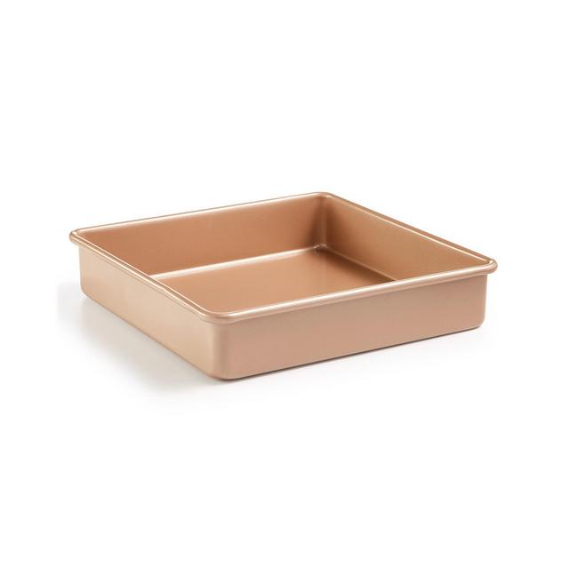 Martha Stewart Collection Nonstick Champagne 9" Square Cake Pan, Created for Macy's