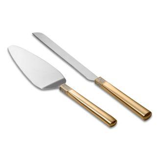 Diamond Cake Knife & Server
