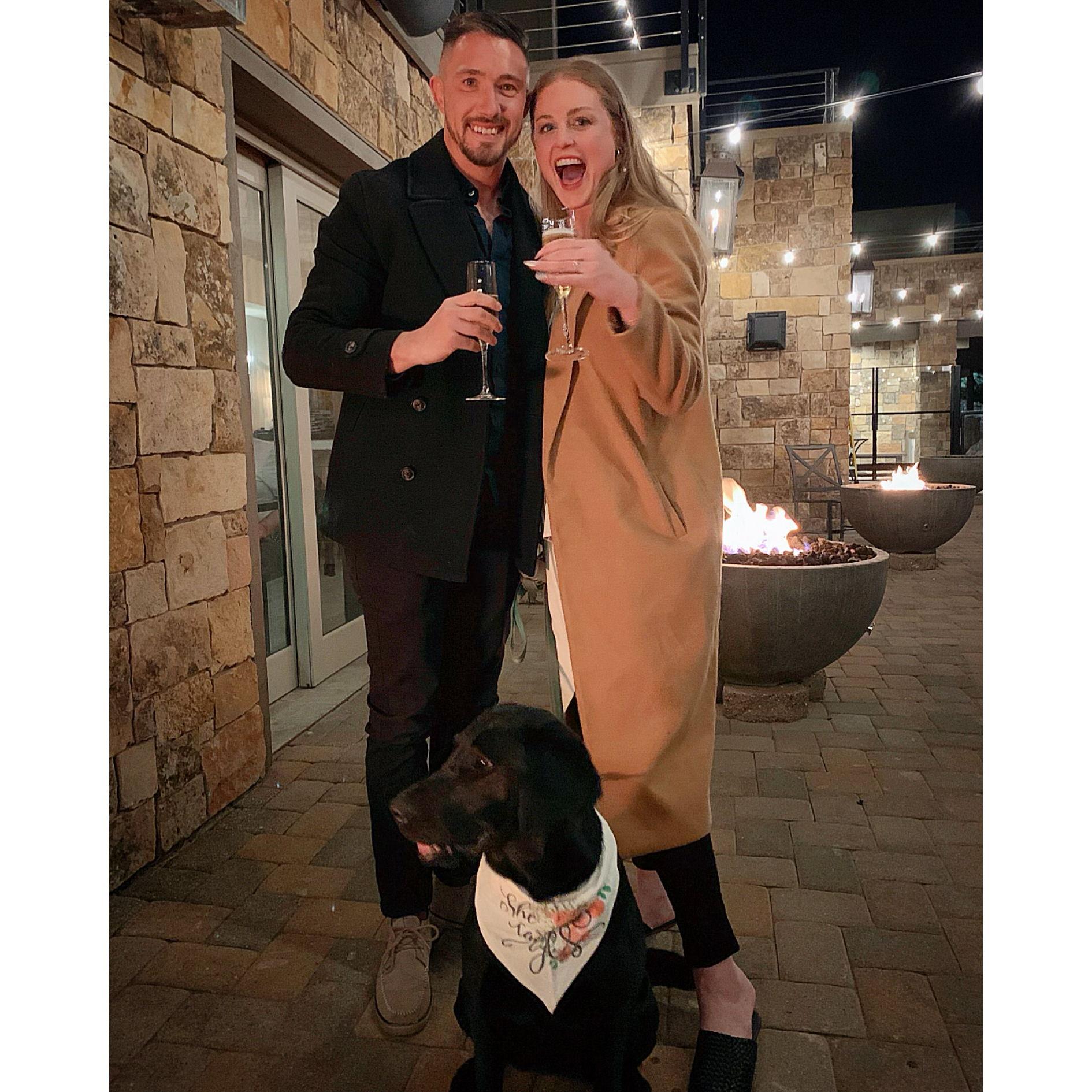 Getting engaged in South Lake Tahoe