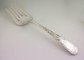 Old Maryland Silver Serving Fork