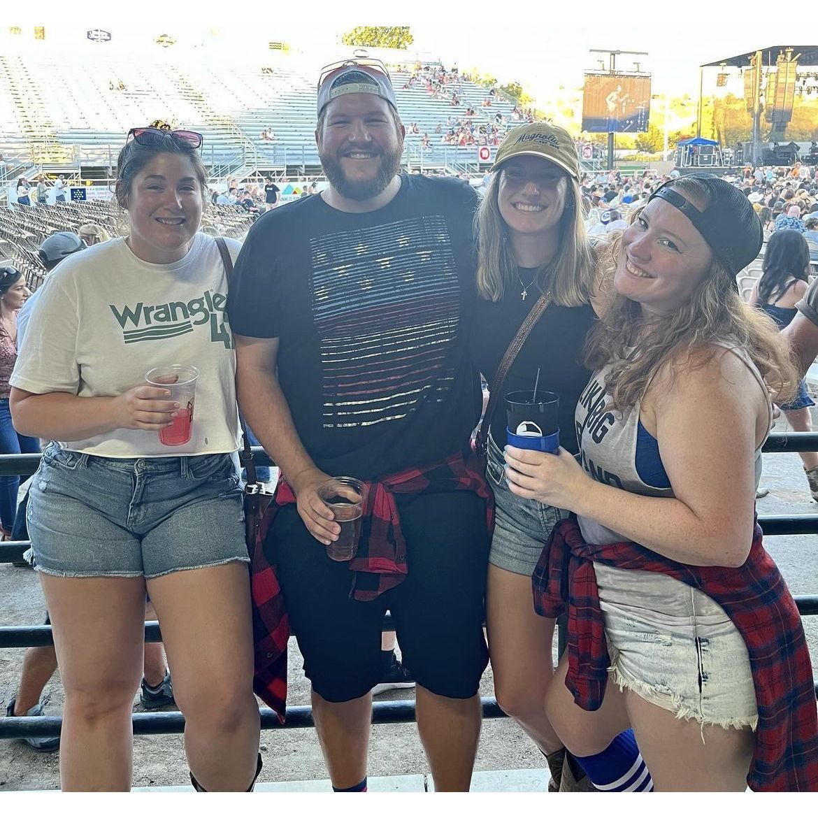 Darius Rucker Concert with friends!