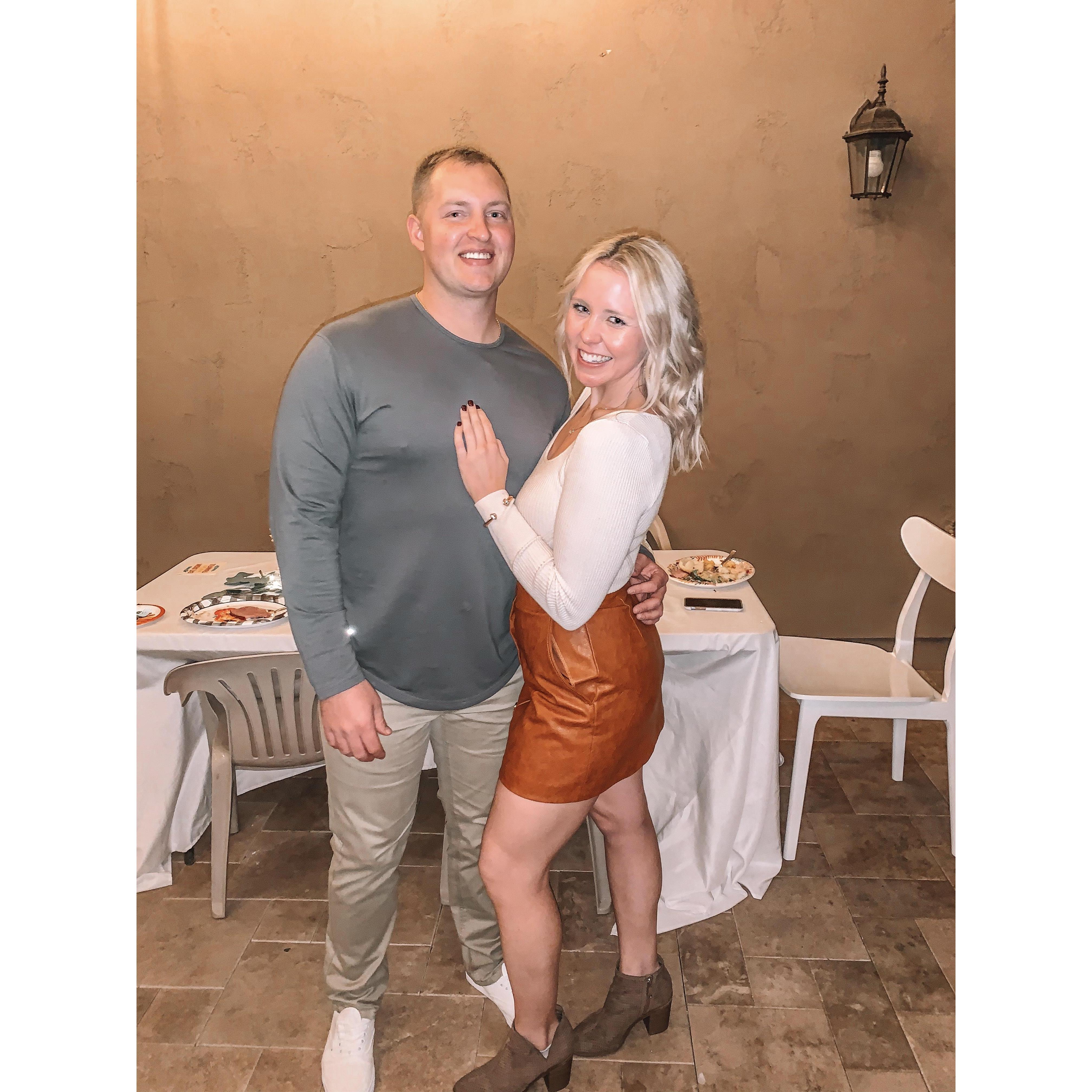 Neil’s first Thanksgiving in AZ!