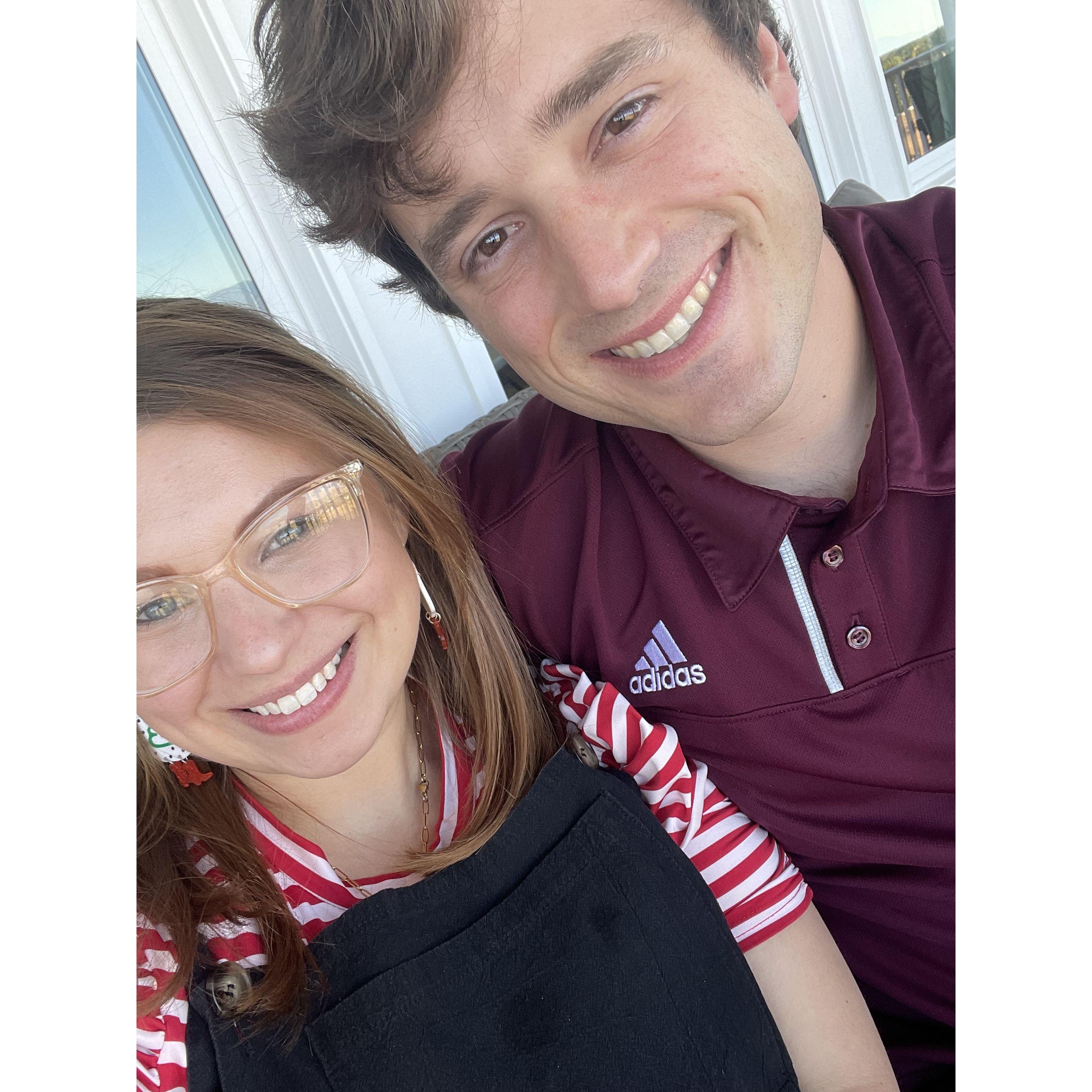 Our first Forth of July together.