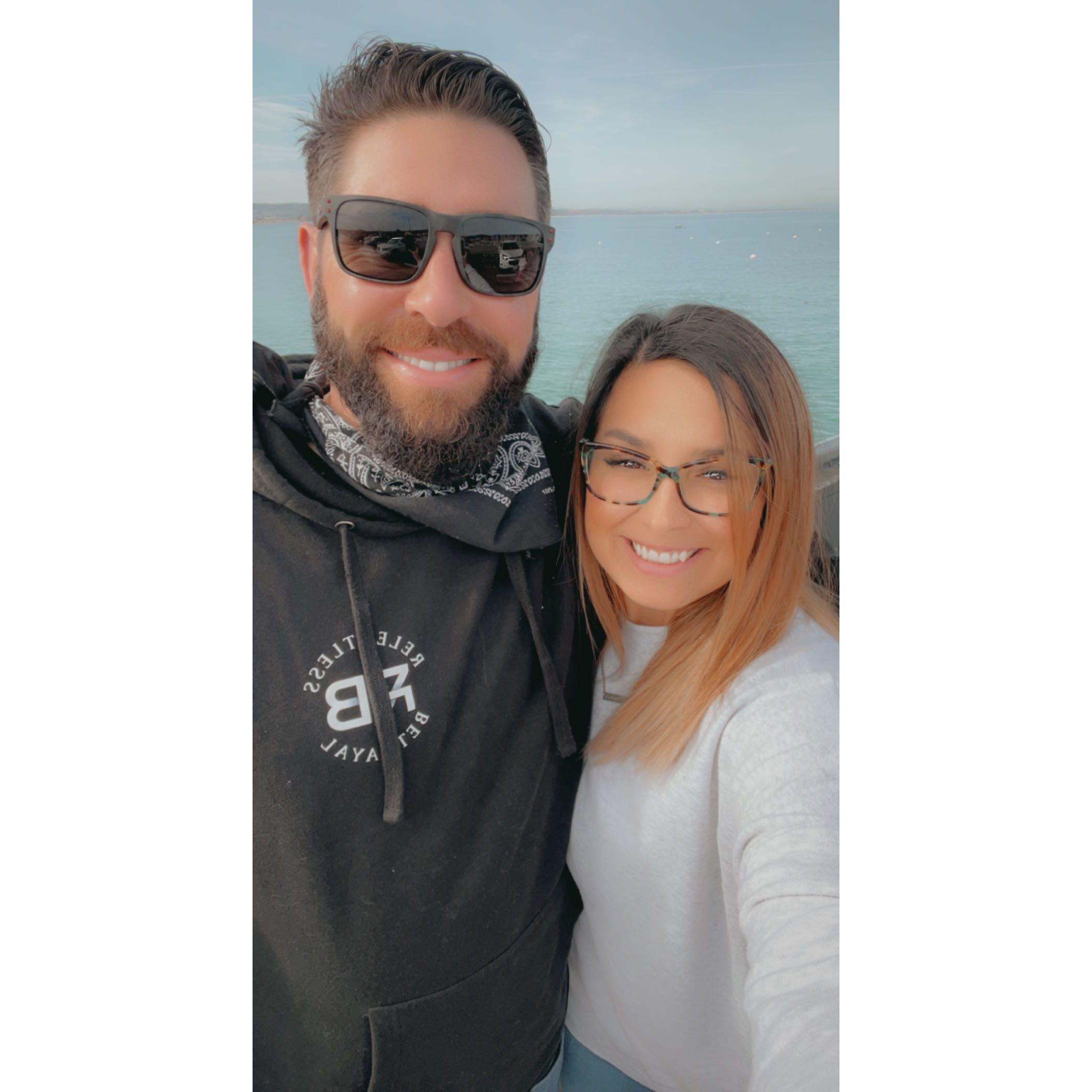 One of many first trips to Monterey.