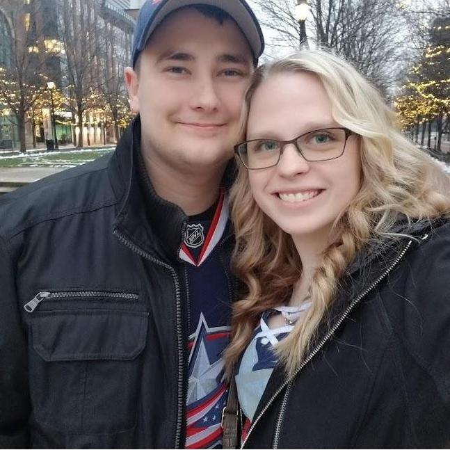 First Columbus trip together! Also the first time Adriana went to the Zoo and Jake's first NHL game!