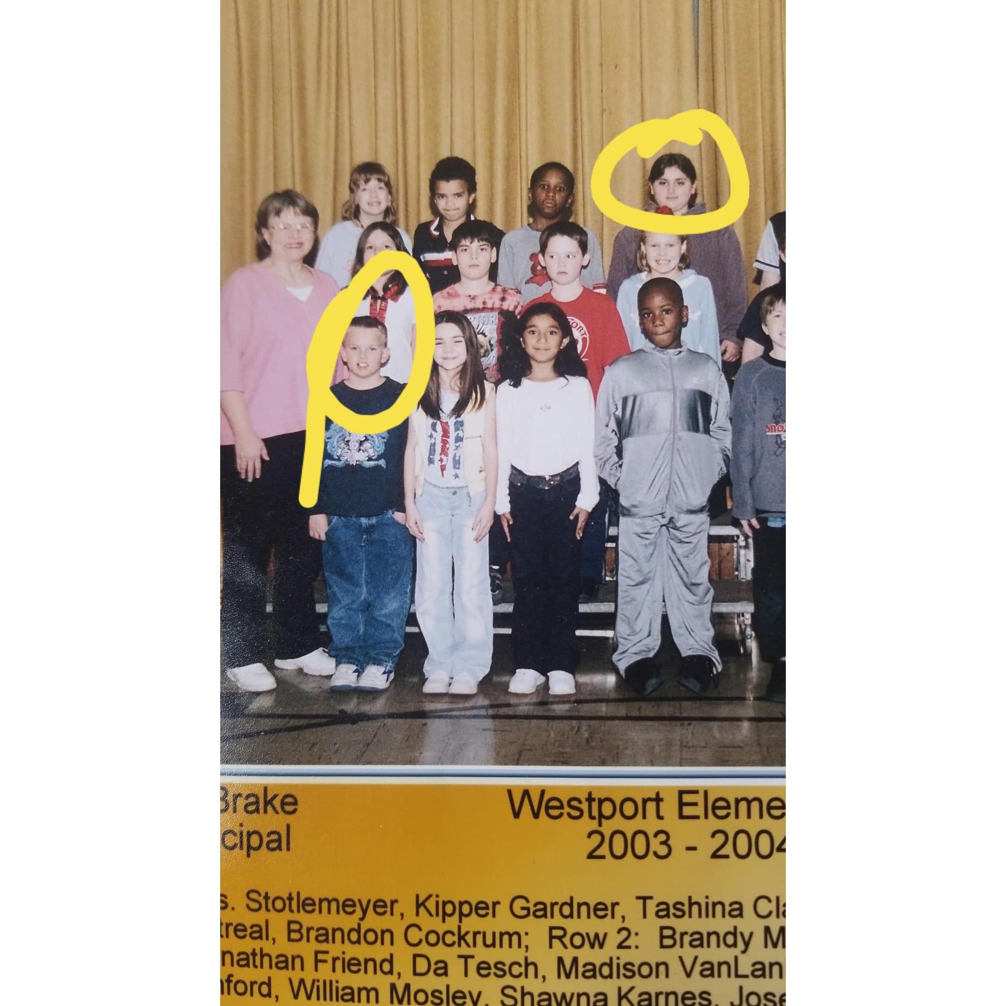 They knew each other before they even knew each other!