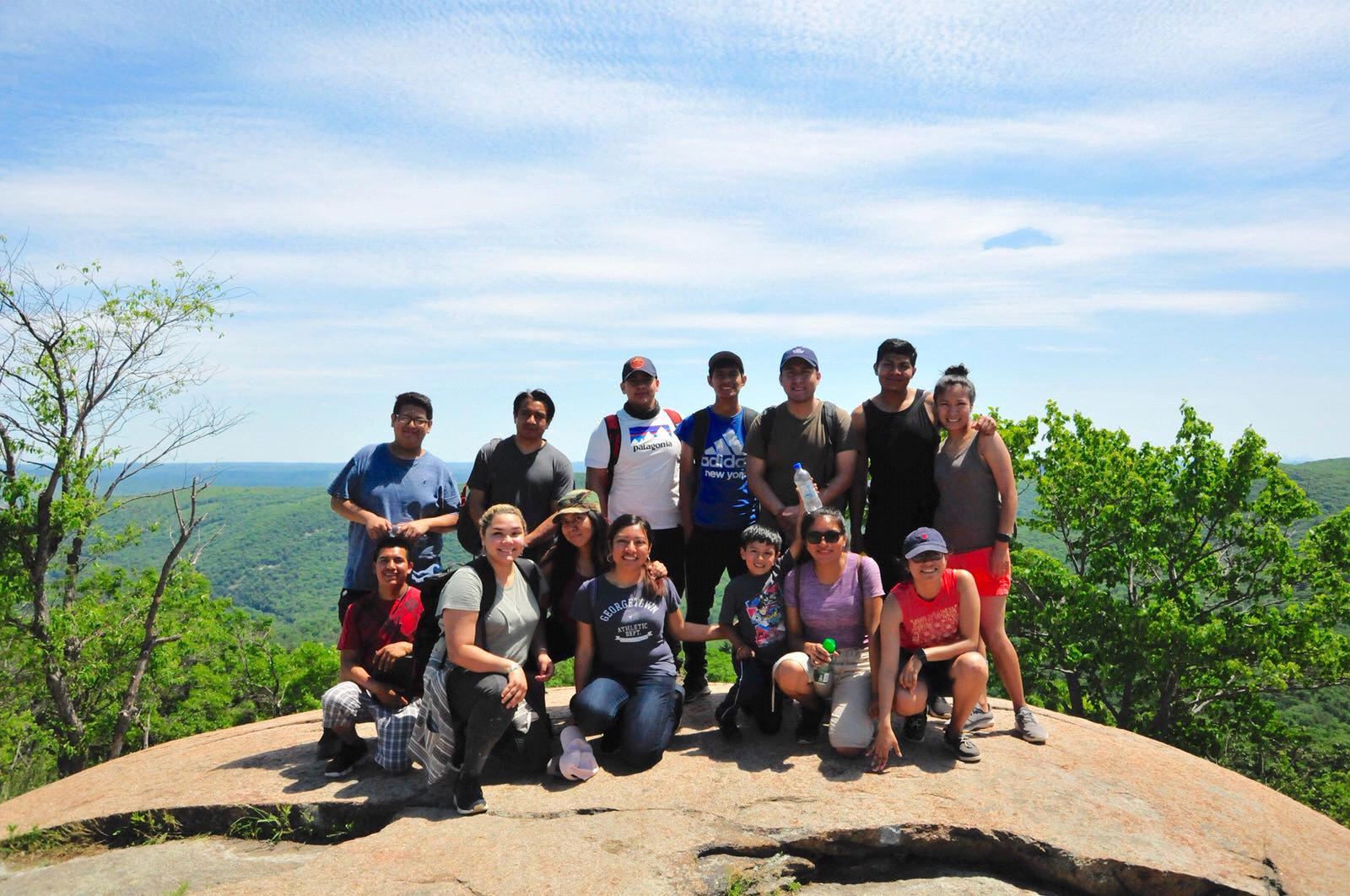 Bear mountain 2018 first hike together