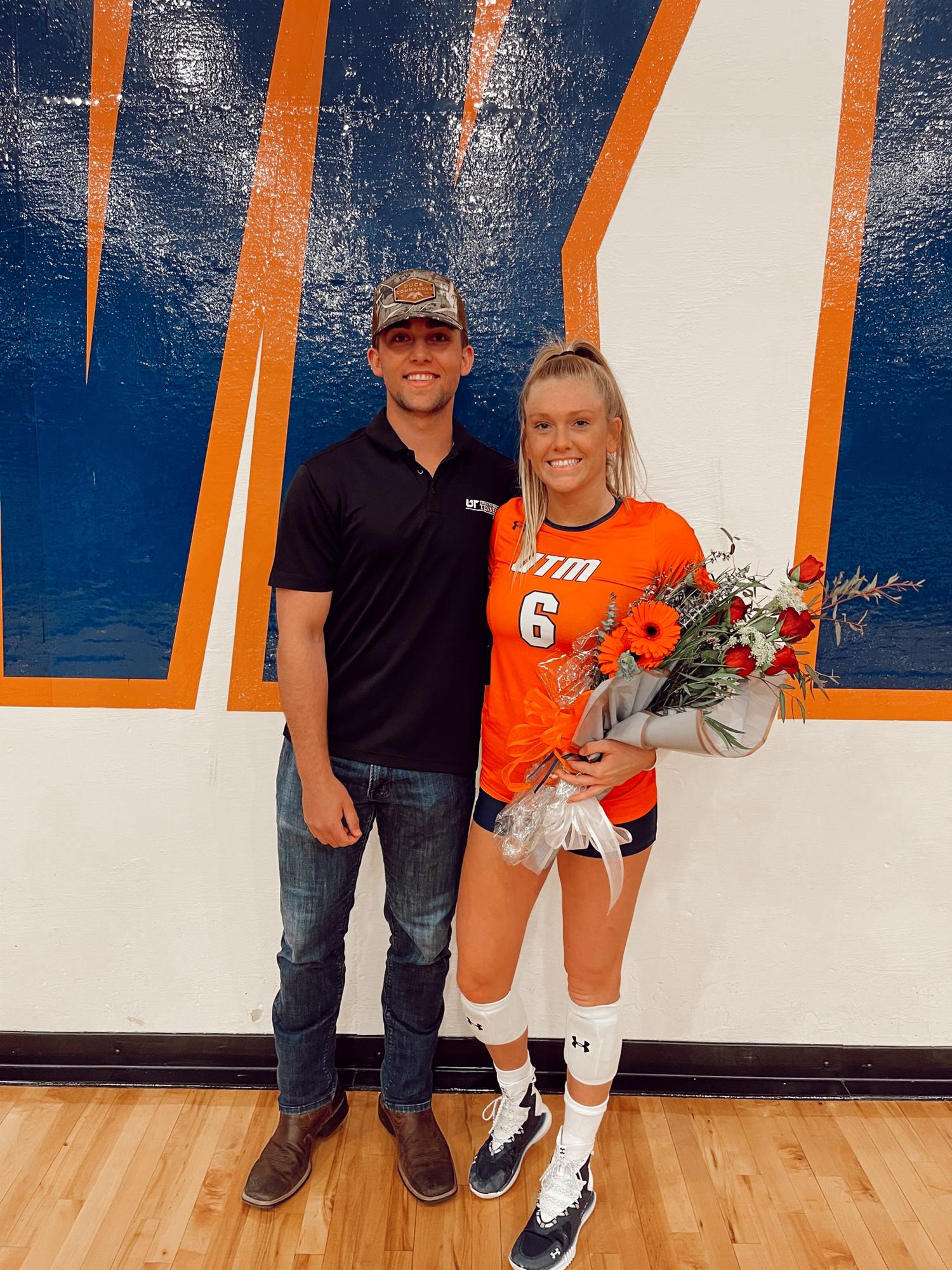 Kenzie’s volleyball senior night! (03/2021)