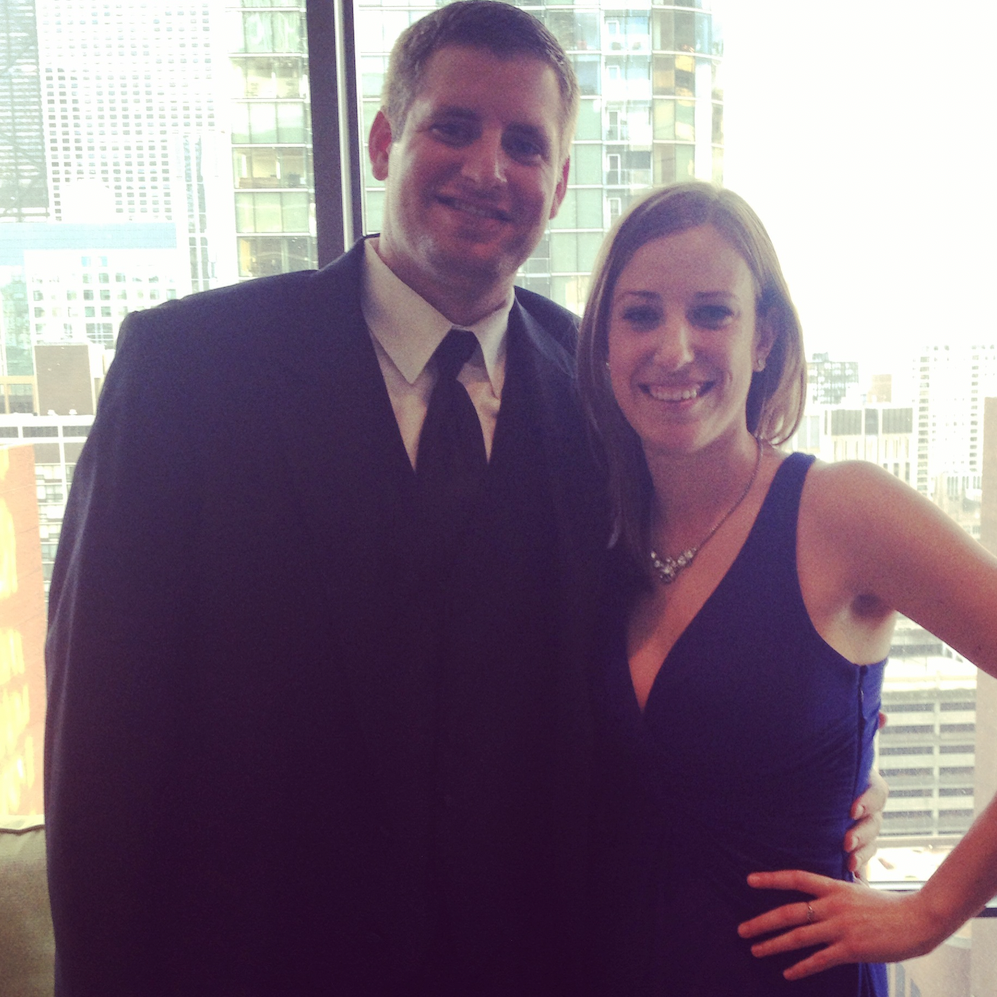 First fancy outing together - Spring 2014