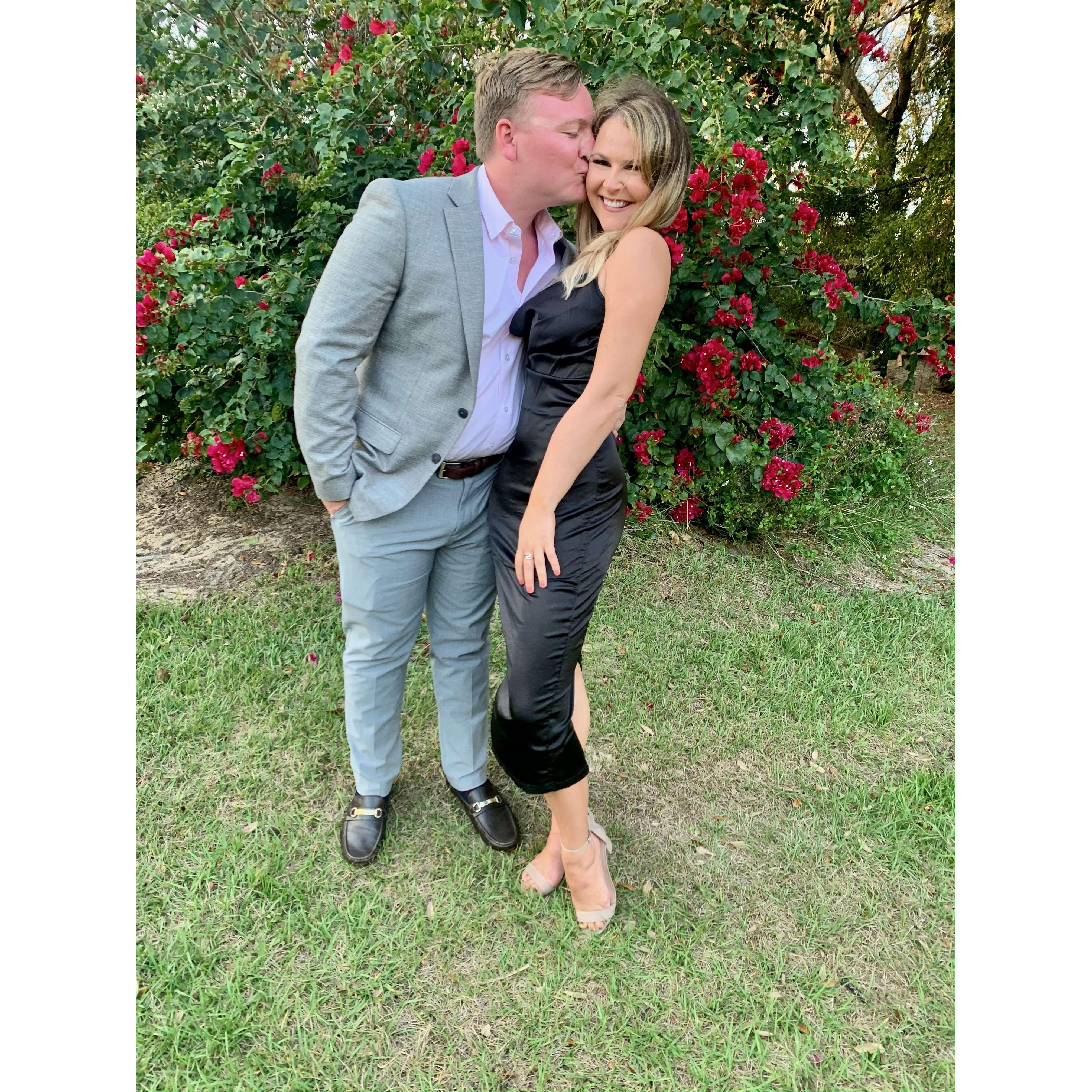At our friend's Erica and Evan's wedding!