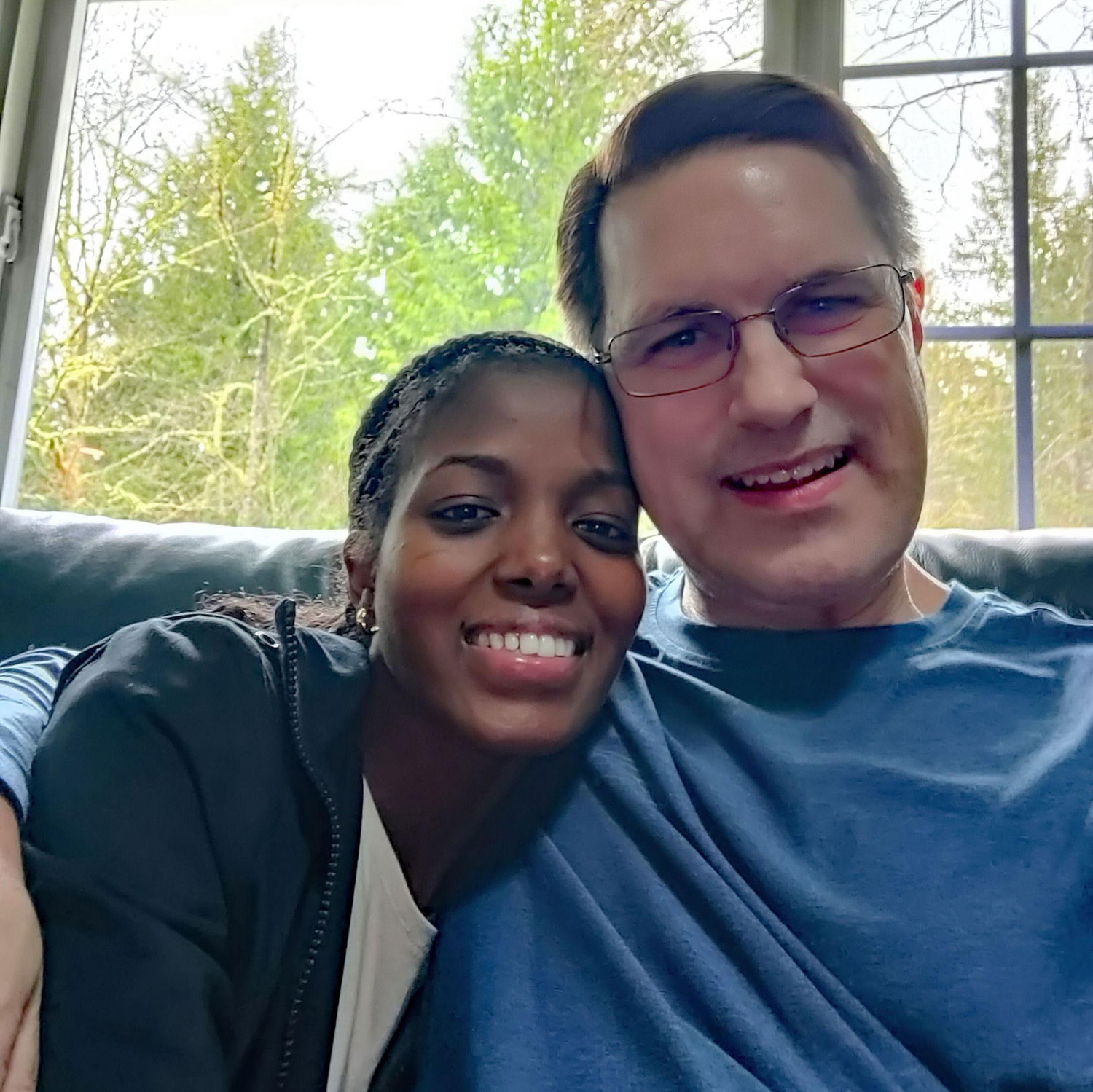 First selfie as a couple