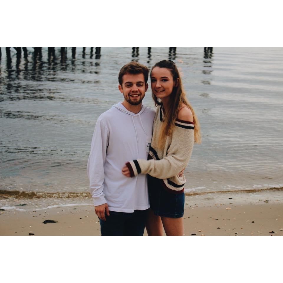 Our first spring break, Oak Island NC