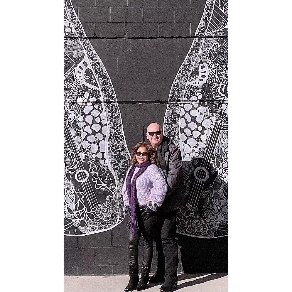 Shopping at the Gulch in Nashville.