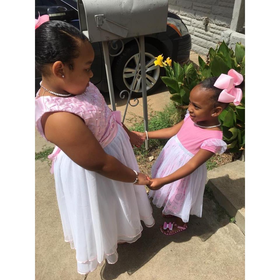 Are beautiful babies Beatrice and London Johnson!!