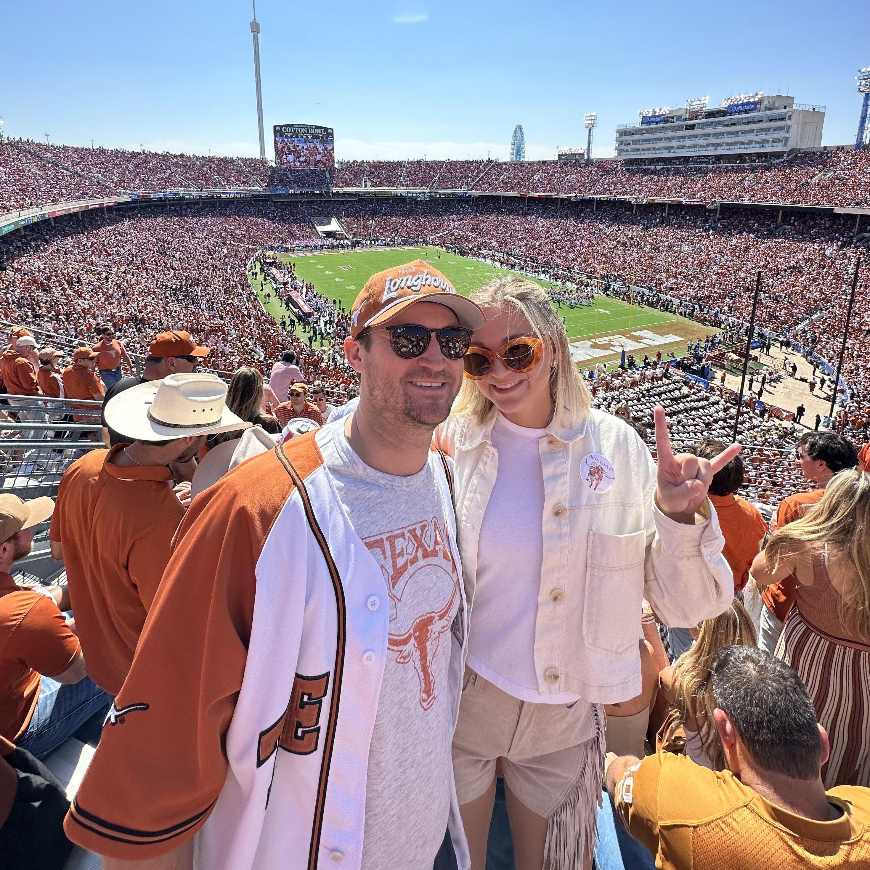 2023 Red River Rivalry in Dallas, Texas (OU sucks)