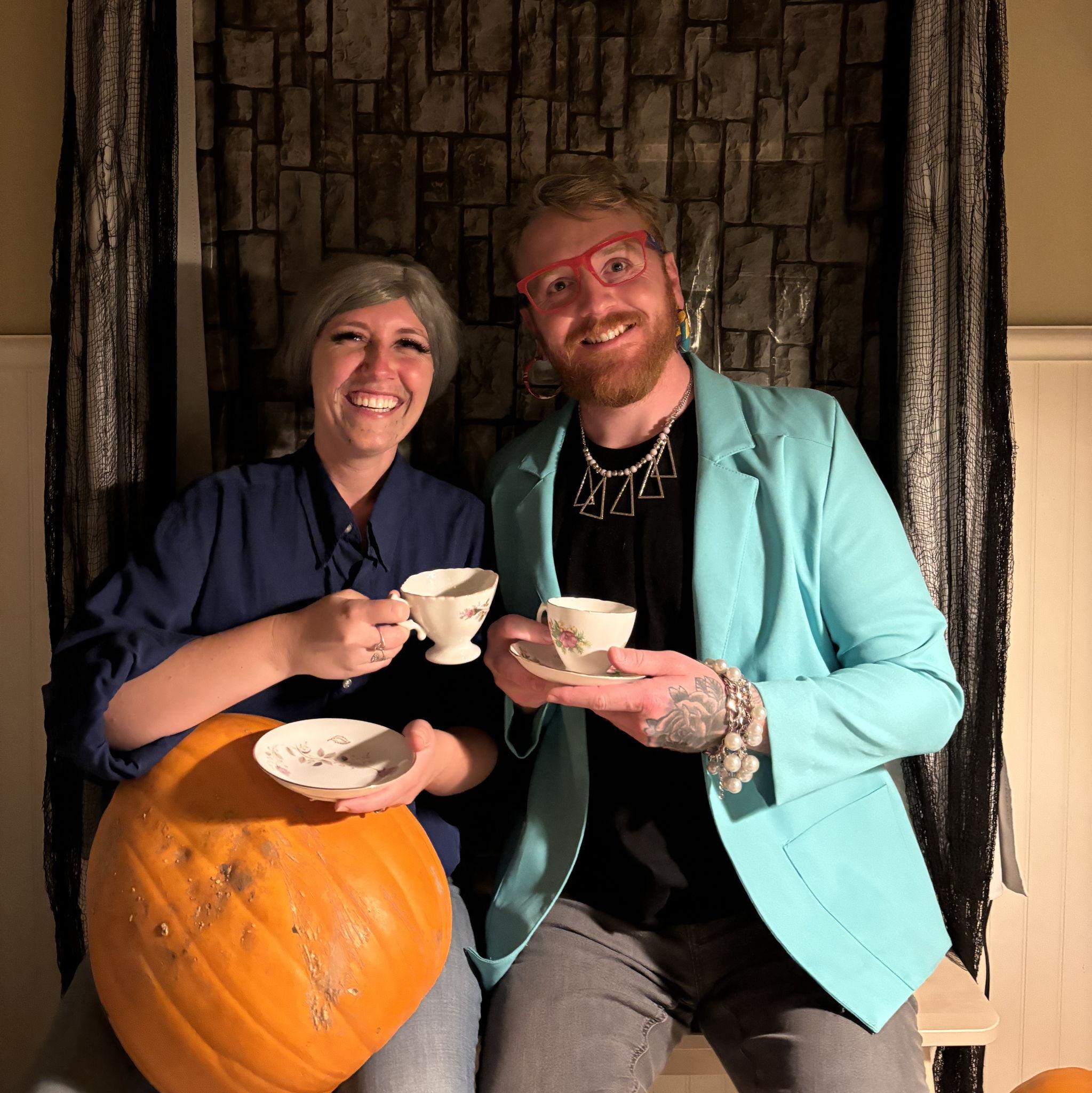 On your marks... get set... BAKE! Happy Halloween :)