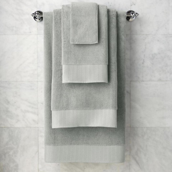 Egyptian Cotton Bath Sheet in Carbon