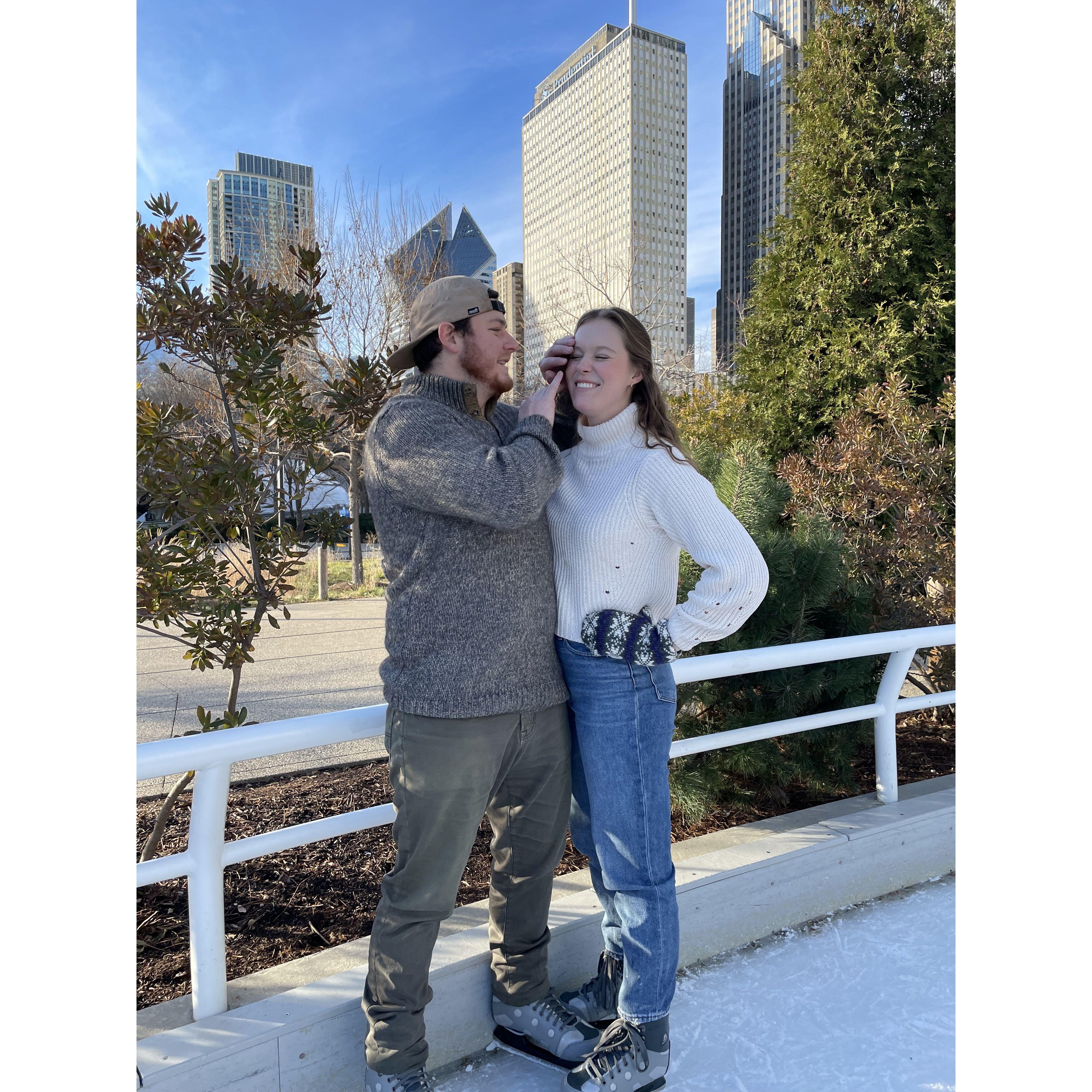 Holiday skating!