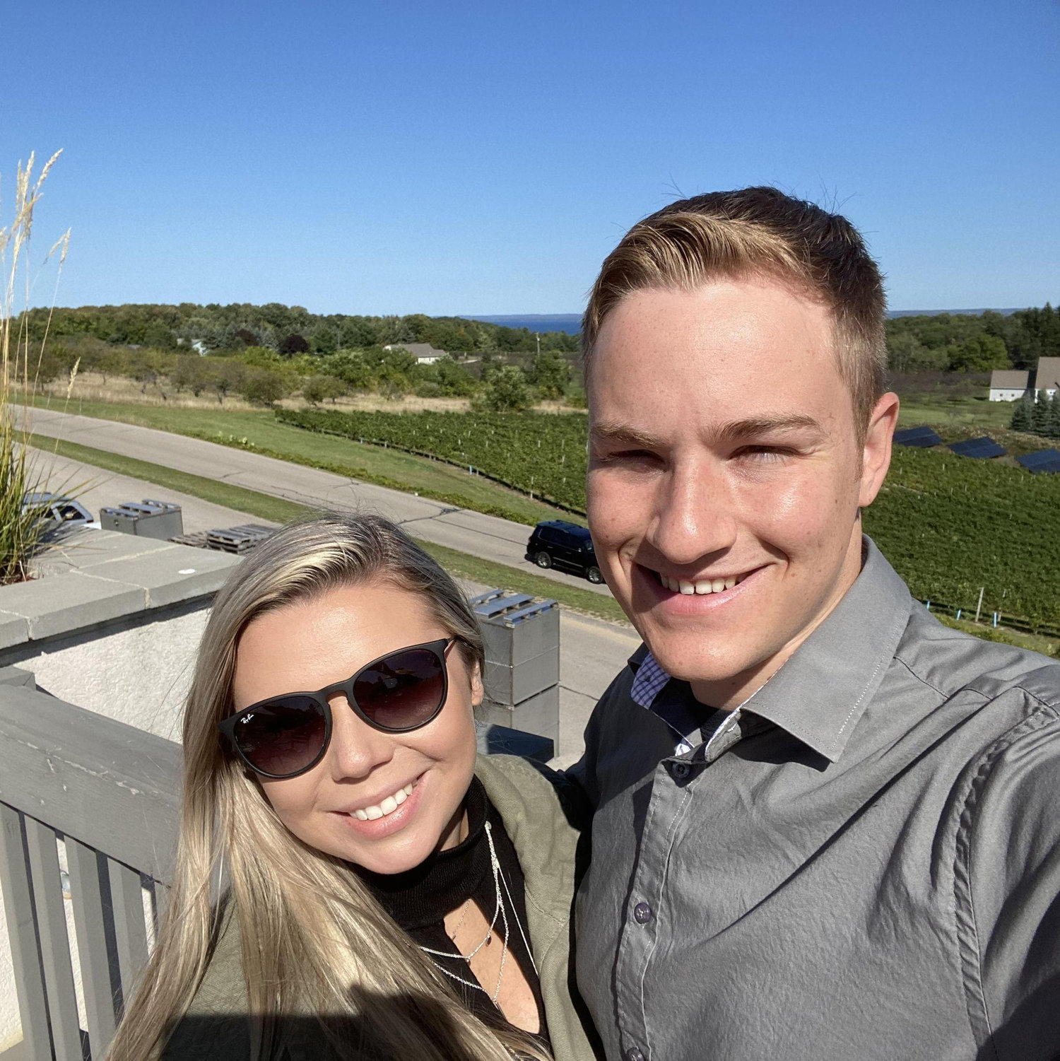 Our fifth anniversary in Traverse City, MI