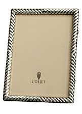 L'Objet Platinum Deco Twist Frame, 5x7