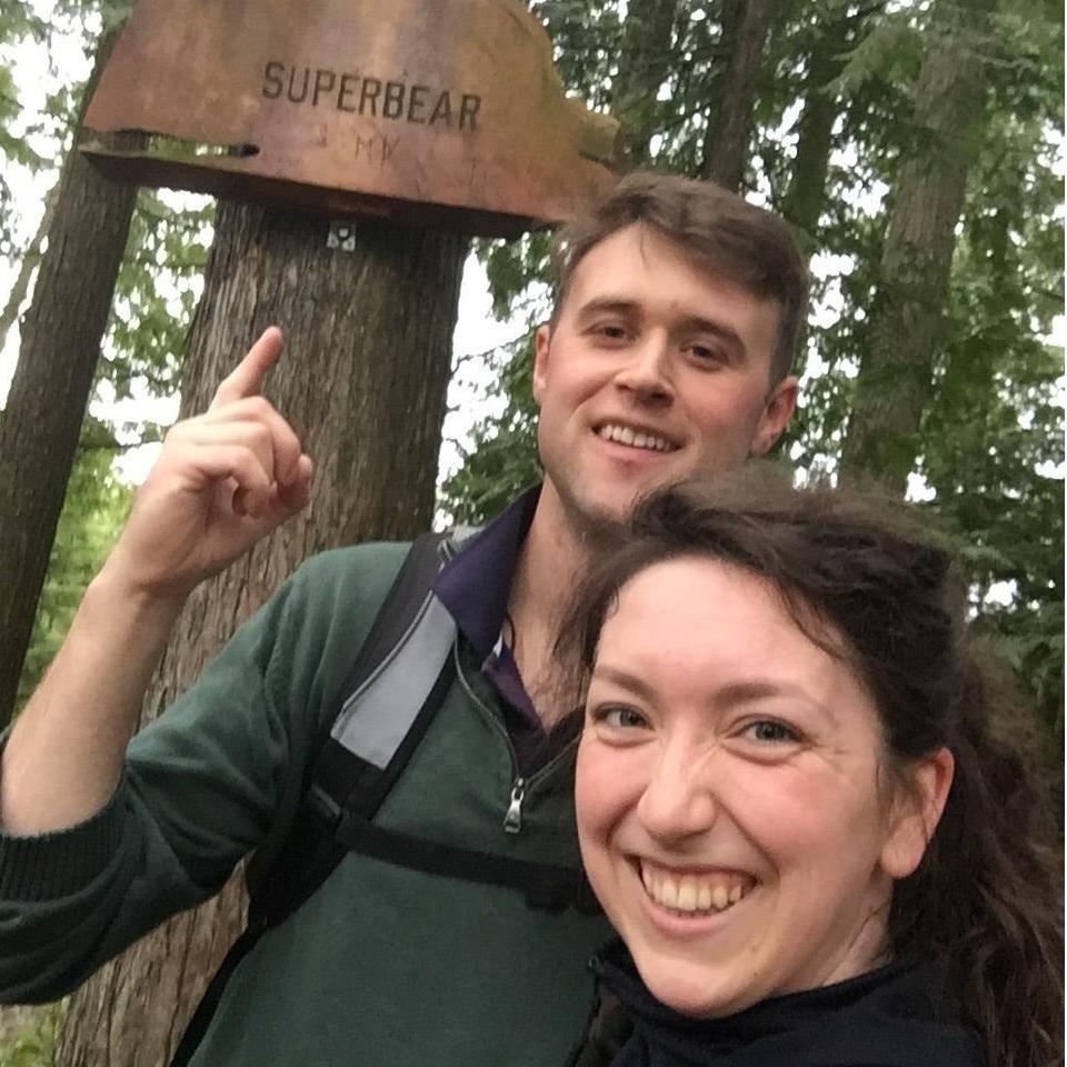 Hiking in Mission, BC.