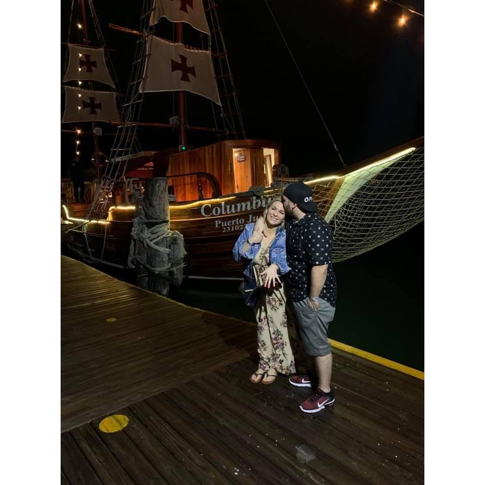 Right after we got engaged!