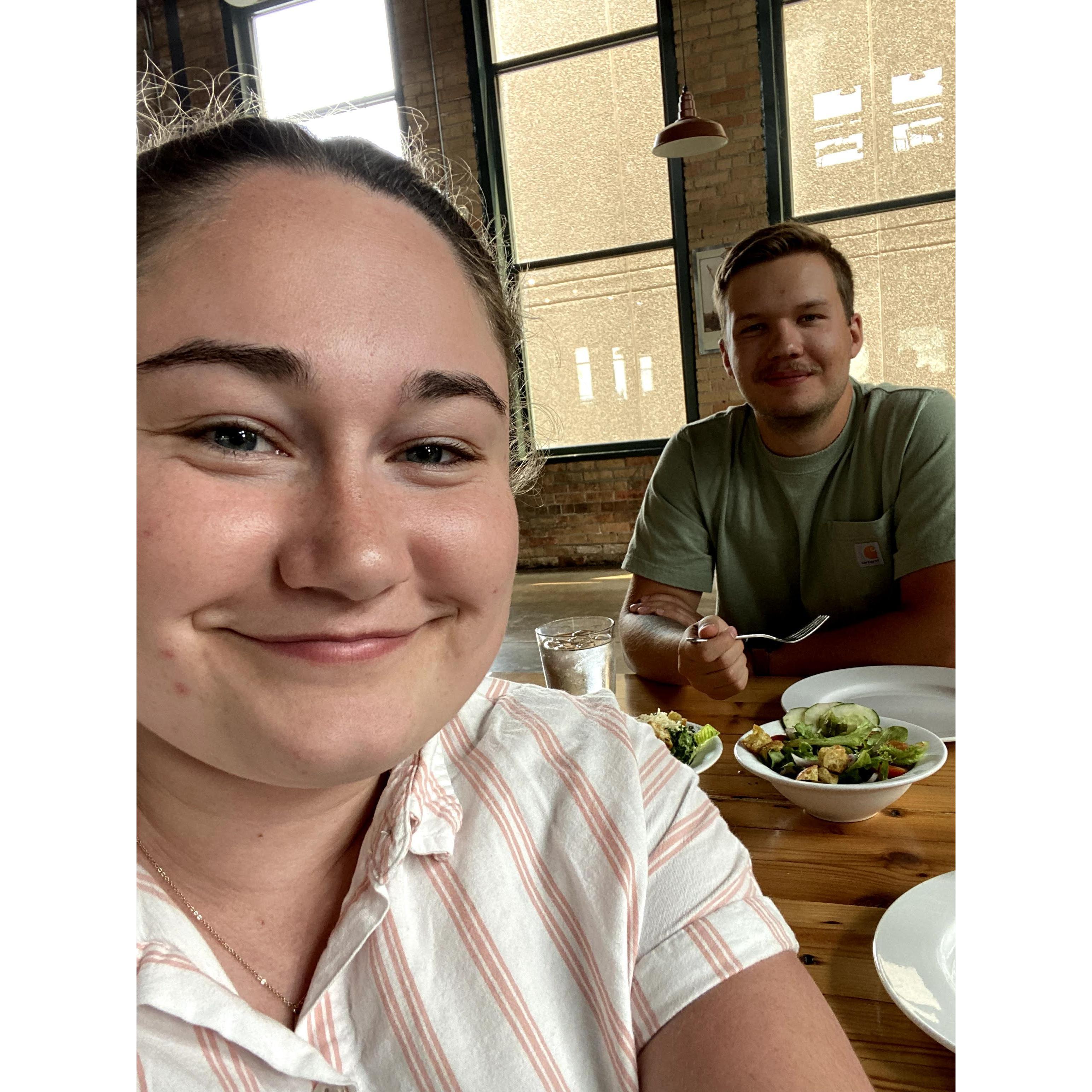 Taste testing for our Wedding! August 2021