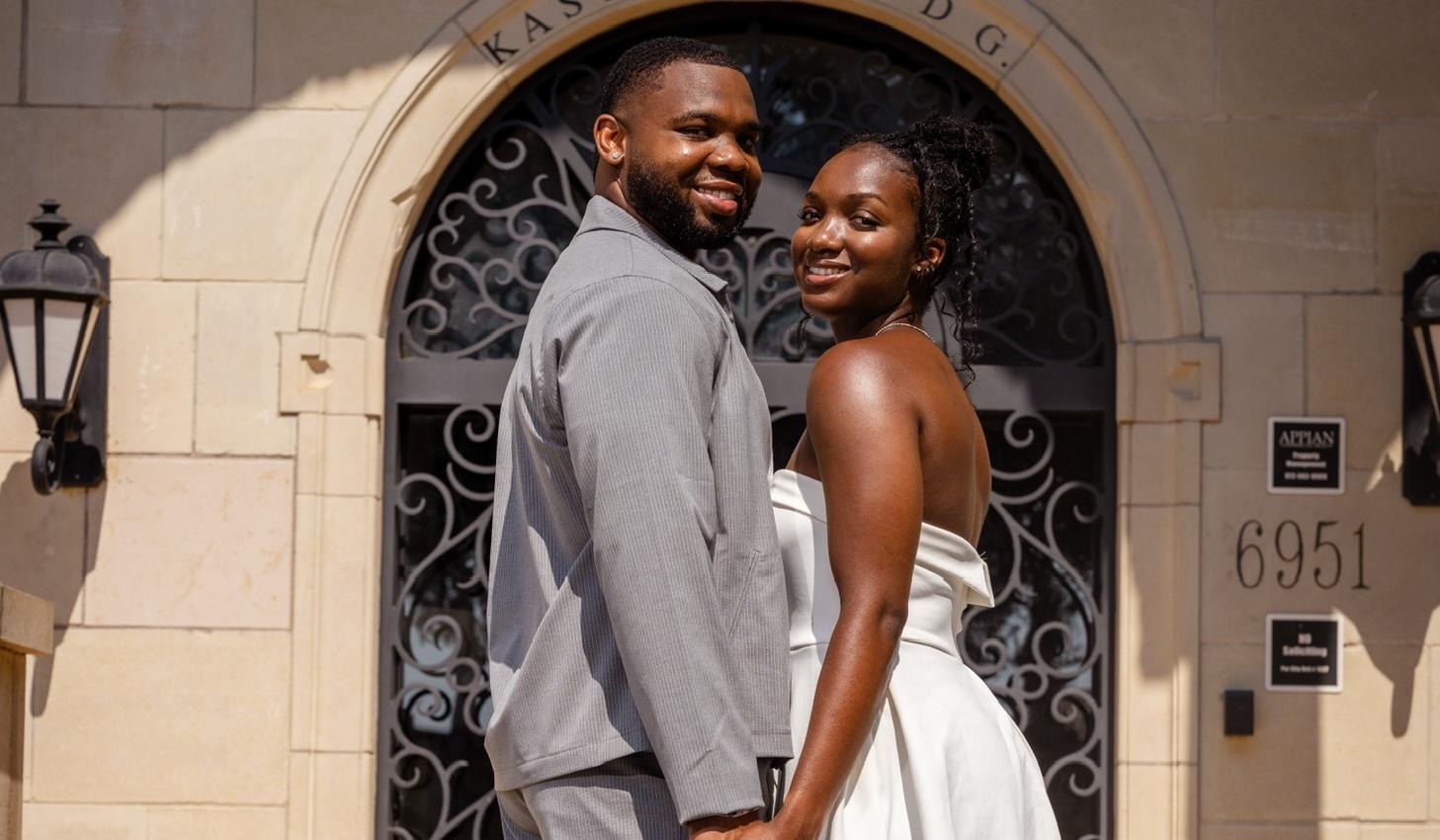 The Wedding Website of Jasmine Brown and Myles Russell