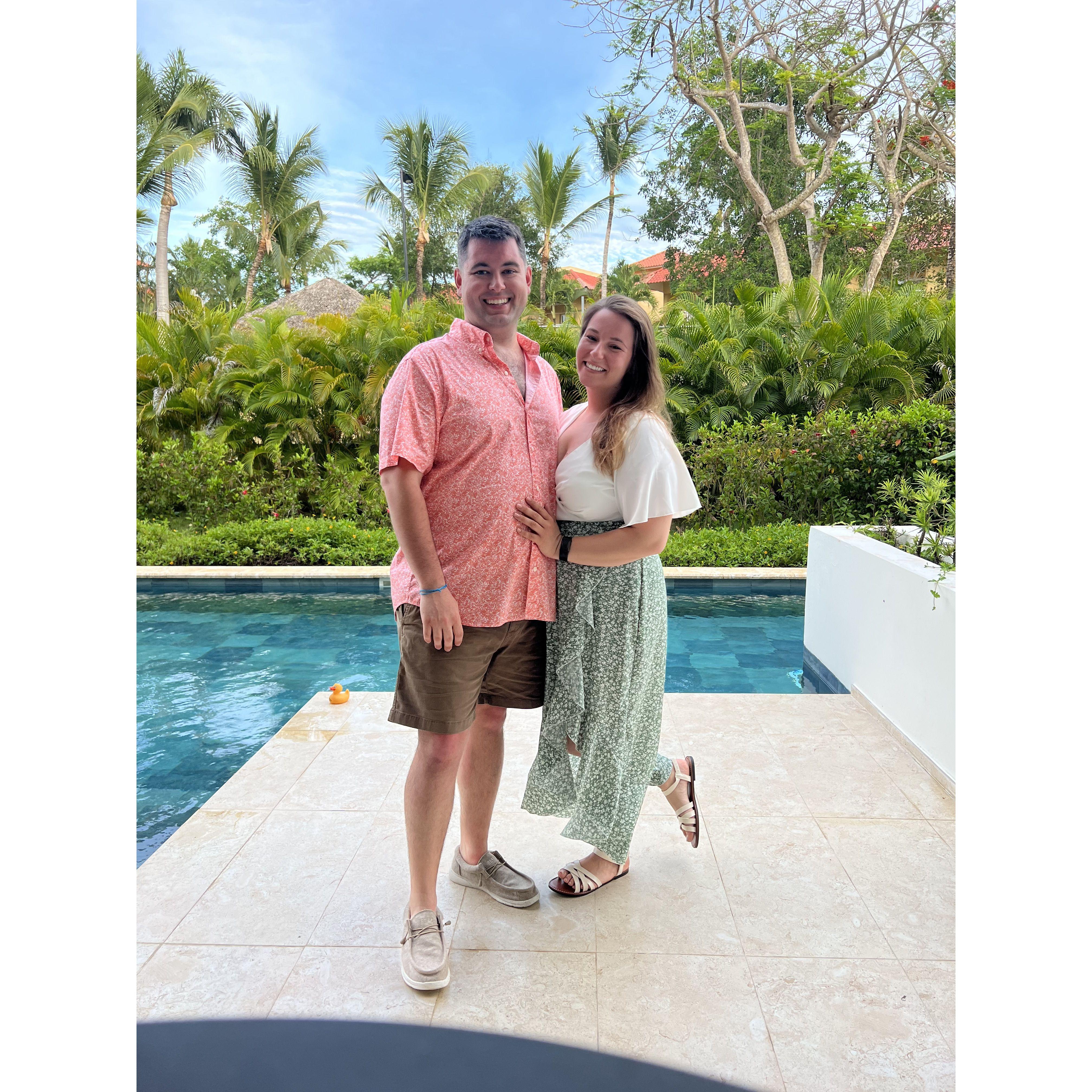 First international vacation together!
Punta Cana, May 2023
